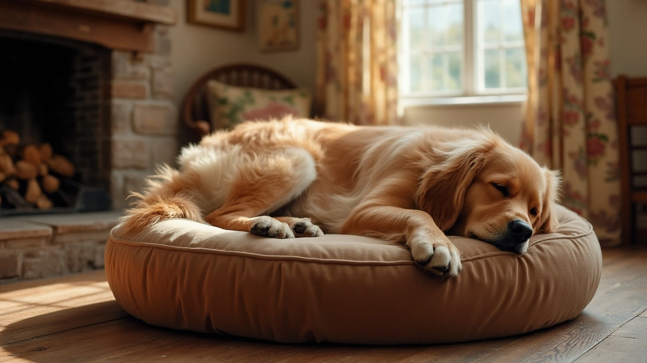 Dog Bed Dilemma: Round or Rectangle?