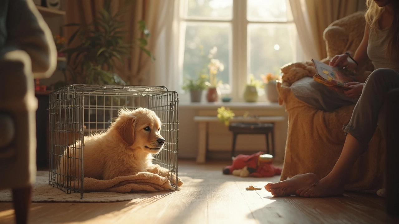 Should I Shut the Crate Door When My Puppy Naps?