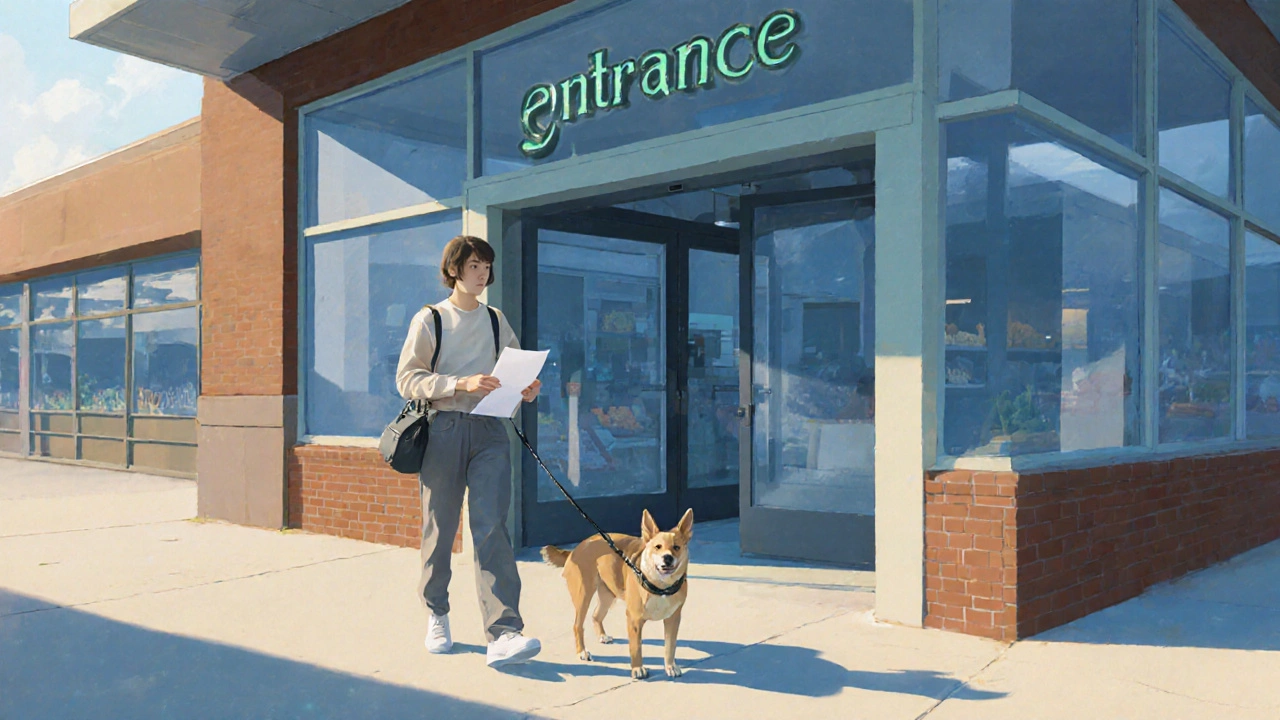 Can Dogs Shop With You? NC Grocery Store Rules Explained