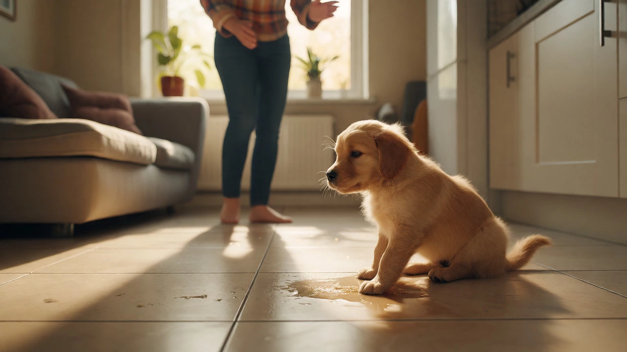 Should You Interrupt a Puppy Peeing Inside? Expert Advice